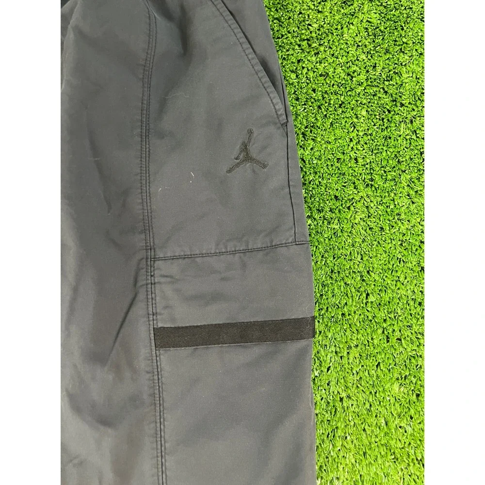 Jordan‎ Mens Black Woven Utility Cargo Pants Jumpman FN4539-010 Medium